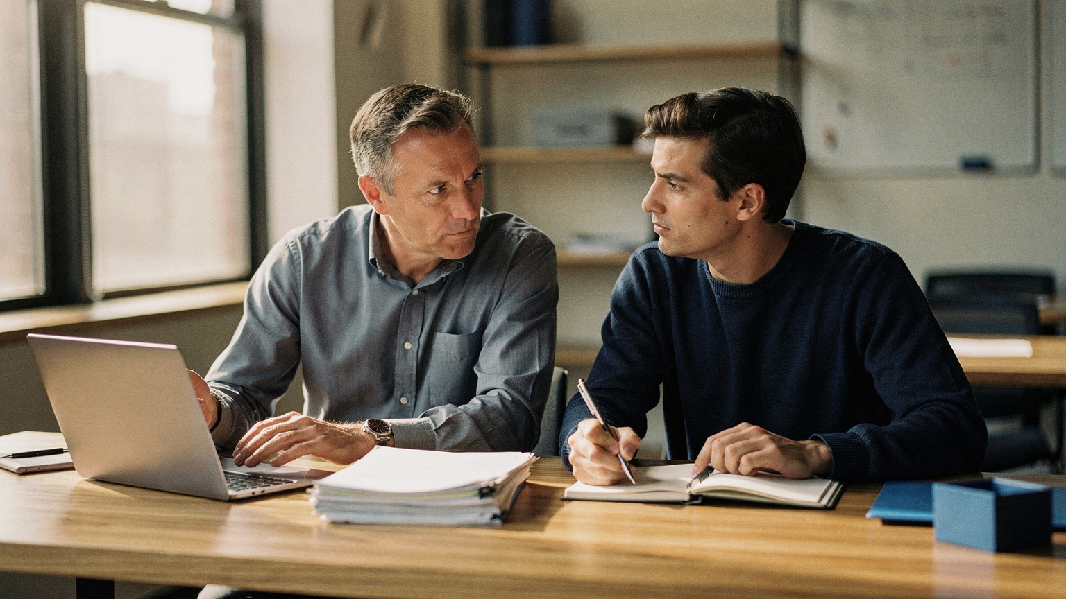 A CFO and technical lead building a multi-year Adobe Commerce budget in a Brooklyn office